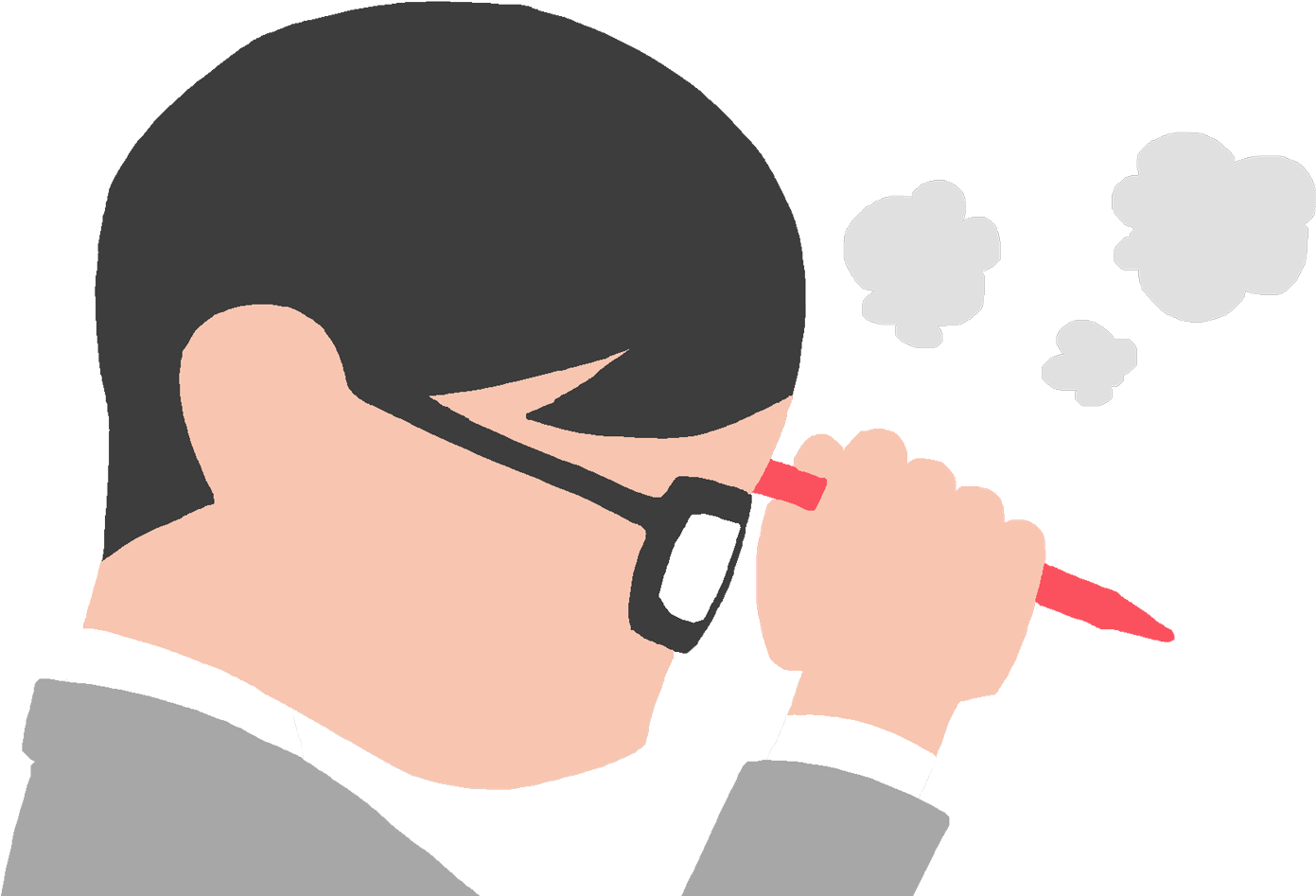 Related Wallpapers - Human Cartoon Thinking Png Clipart - Full Size