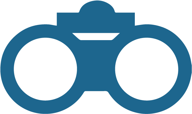 Excursion Tour De L'île - Binocular Png Vector Clipart (732x709), Png Download