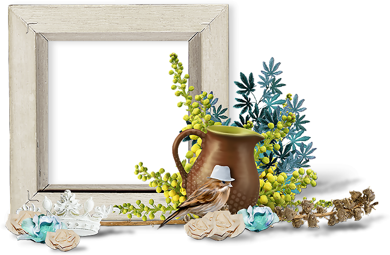 Cadres Png Leurs - Cadre Png La Cuisine Clipart (800x522), Png Download