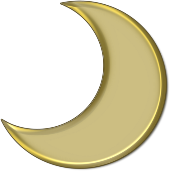 Views Album, Sun Moon, Clouds, - Crescent Clipart (600x600), Png Download