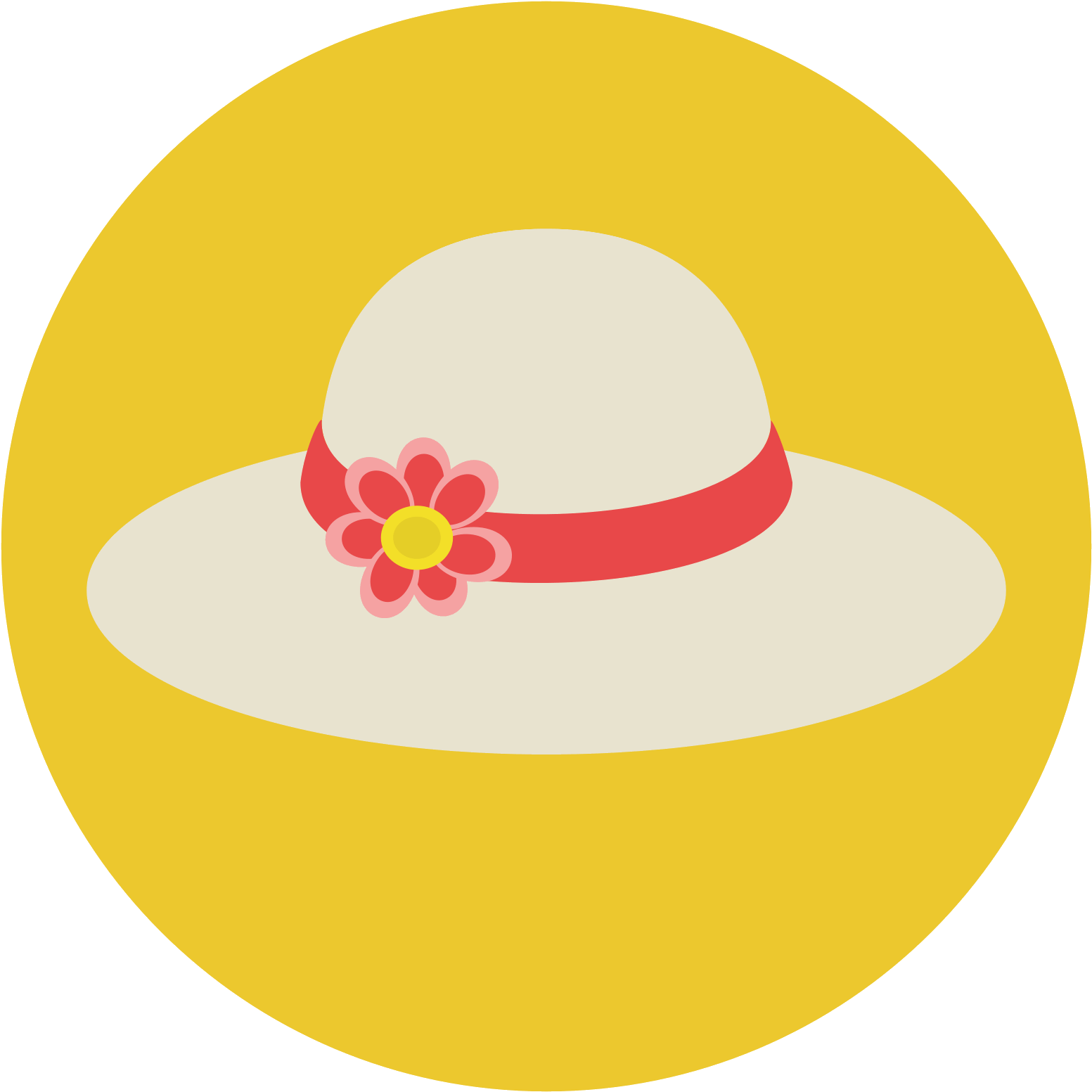 Summer Hat Icon - Sunhat Icon Clipart (1600x1600), Png Download