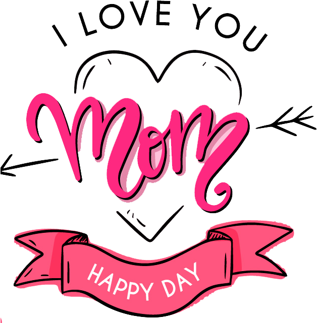 Download Vector Mothers Day English Free Png And Vector - Mothers Day Png Art Clipart (656x676), Png Download