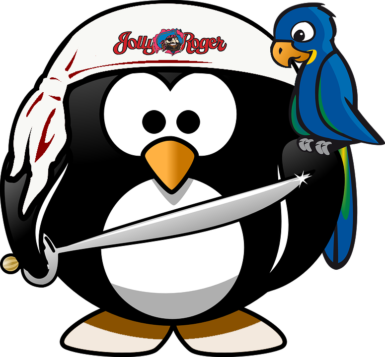 Labor Day Party Outer Banks North Carolina - Pirate Penguin Clipart (775x720), Png Download