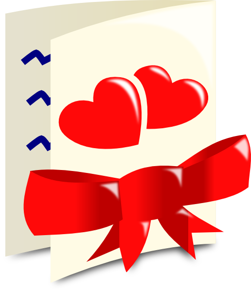 Download Valentine Card Png Clipart Clip Art Women - Valentine Card Clipart Png Transparent Png (516x597), Png Download