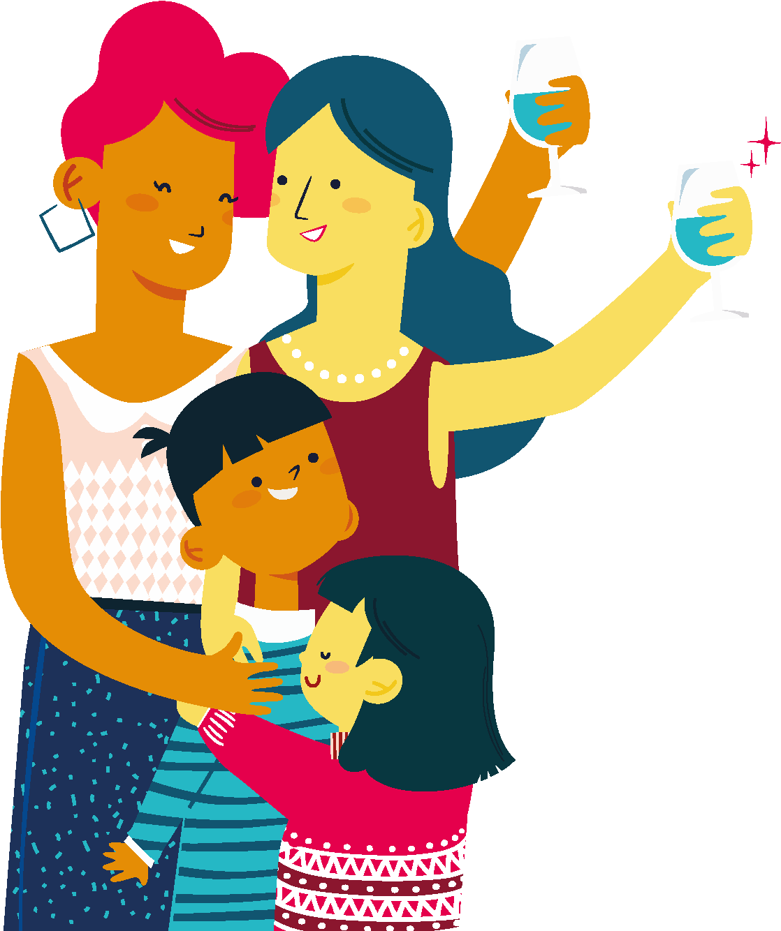 Our Team Has Created Some Beautiful Holiday-themed - Cartoon Clipart (1164x1333), Png Download