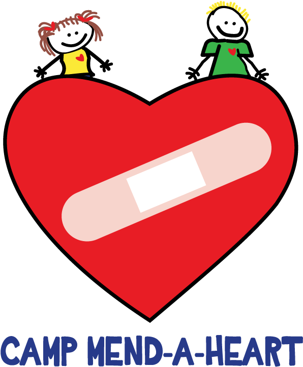 Camp Mend A Heart Logo 2016 Web - Heart Clipart (603x730), Png Download