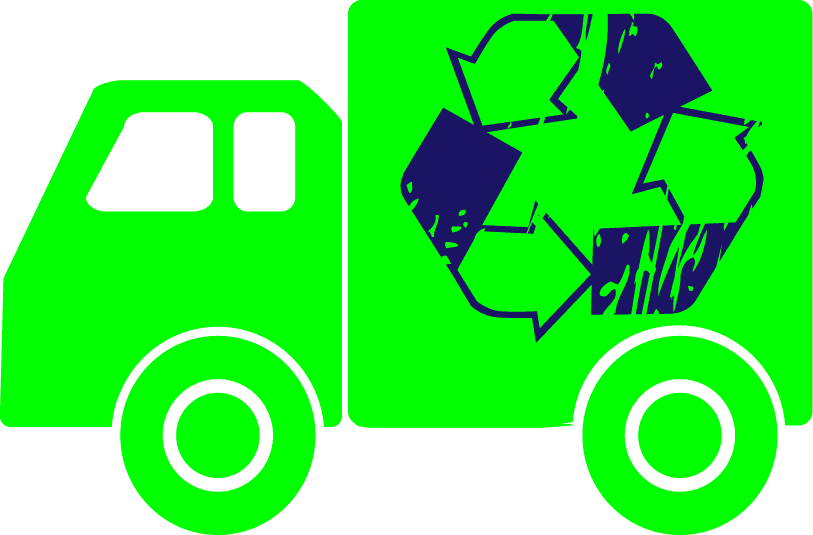 Move Clipart Junk Truck - Recycling - Png Download (813x535), Png Download