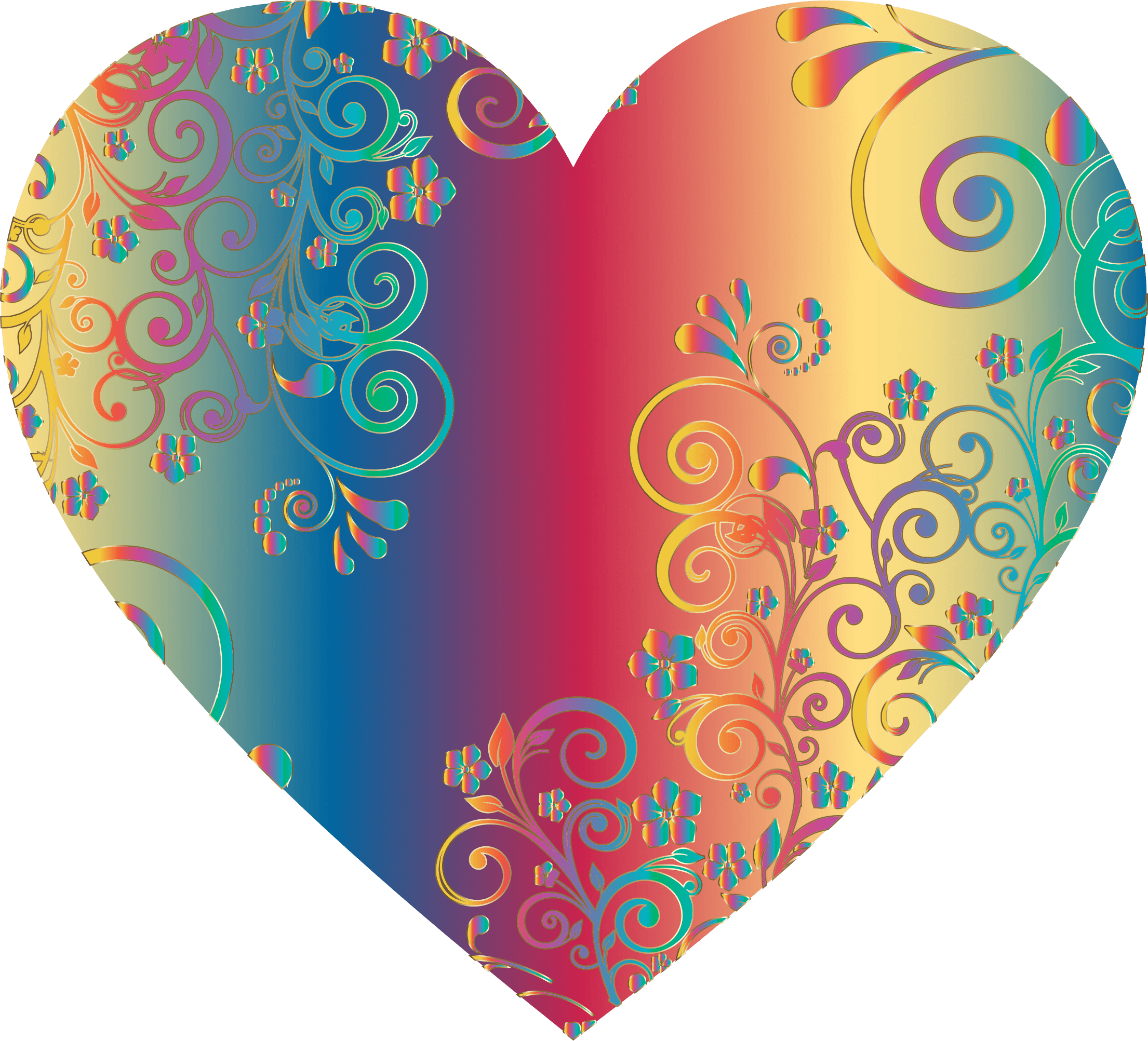 Visual Arts Heart - Clip Art - Png Download (827x750), Png Download