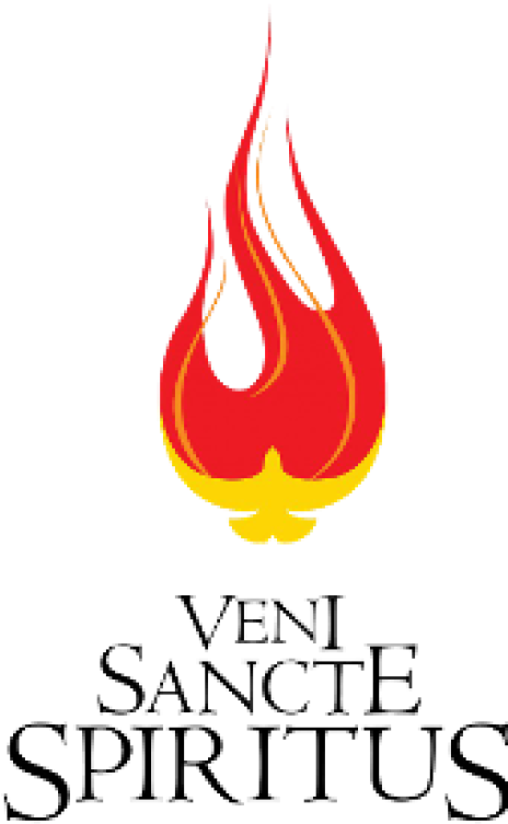 Confirmation, Together With Baptism And Eucharist, - Veni Sancte Spiritus Clipart (463x768), Png Download