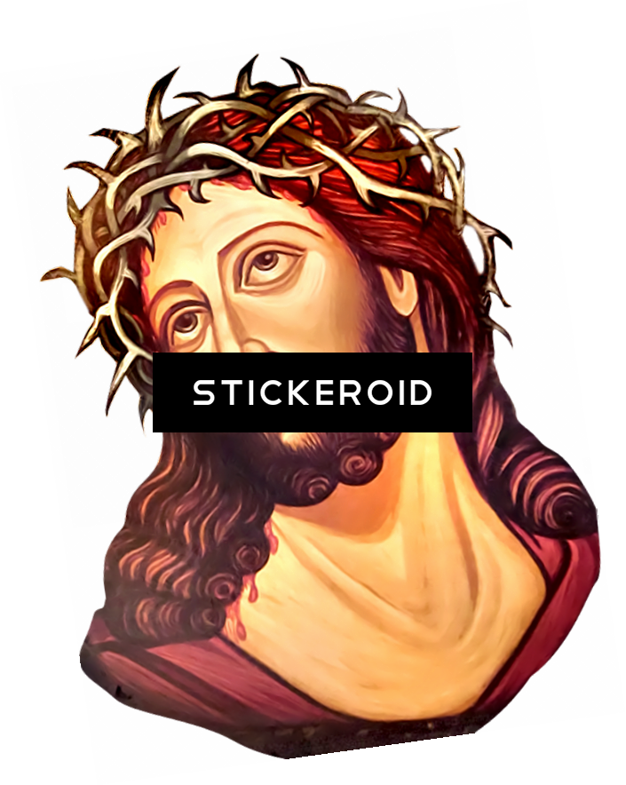 Jesus Christ Fantasy Religion - Jesus Christ Head Png Clipart (705x884), Png Download
