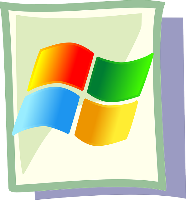Microsoft Windows Clipart Windows Computer - Icono De Un Software - Png Download (594x640), Png Download