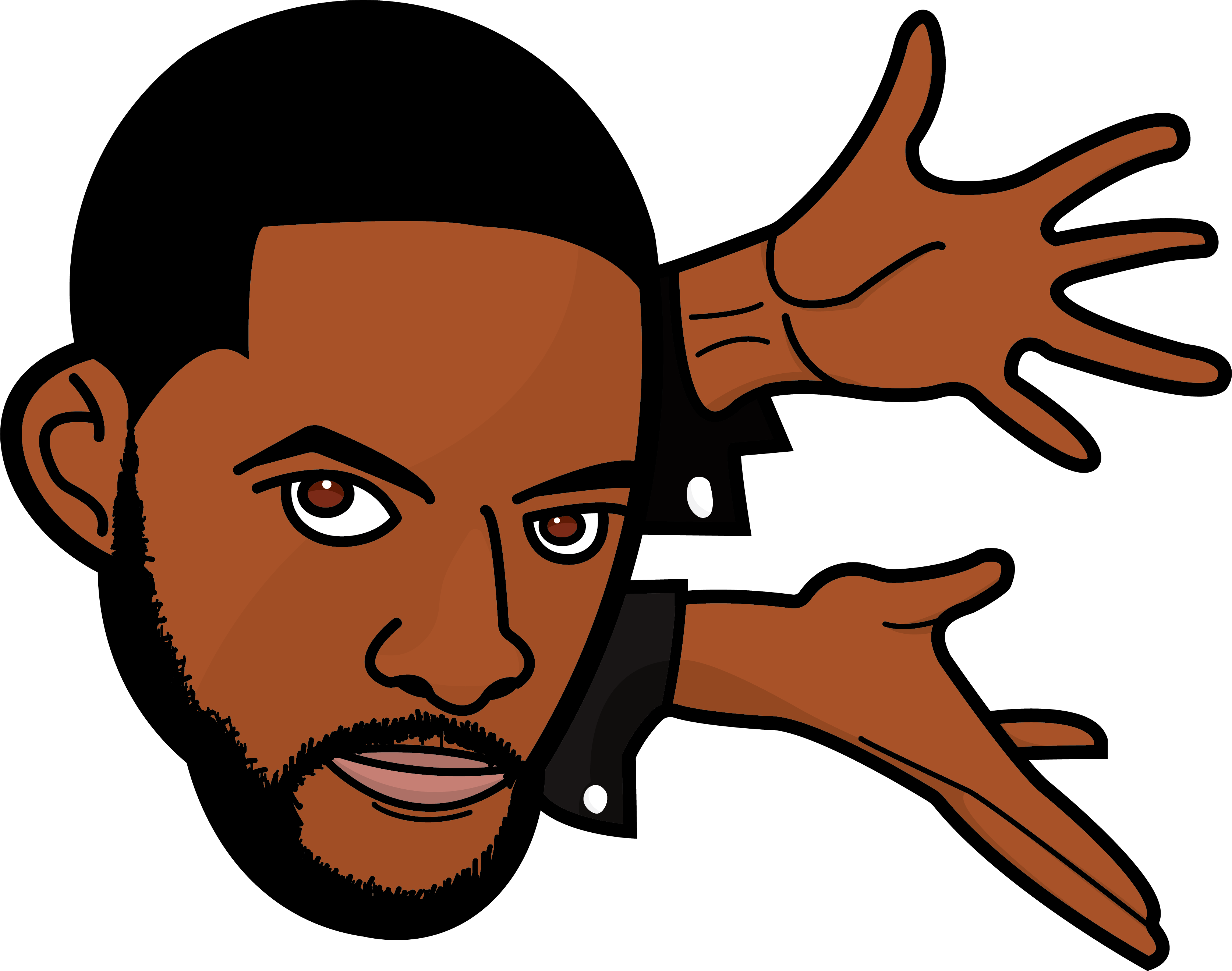 Will Smith Vector Artwork - Will Smith Clipart - Png Download (3348x2640), Png Download
