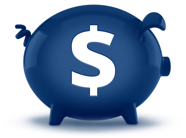 Savings Account Options - Savings Blue Clipart (700x700), Png Download