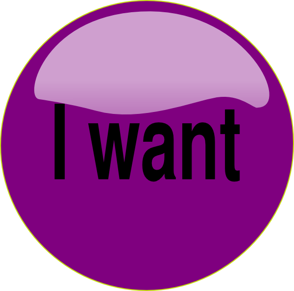 Clip Art I Want - Png Download (600x595), Png Download