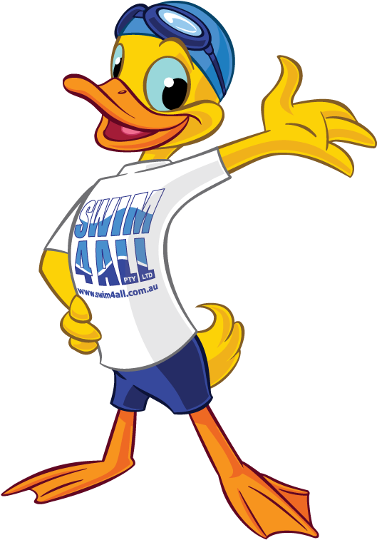 Welcome To Swim 4 All - Cartoon Clipart (547x774), Png Download