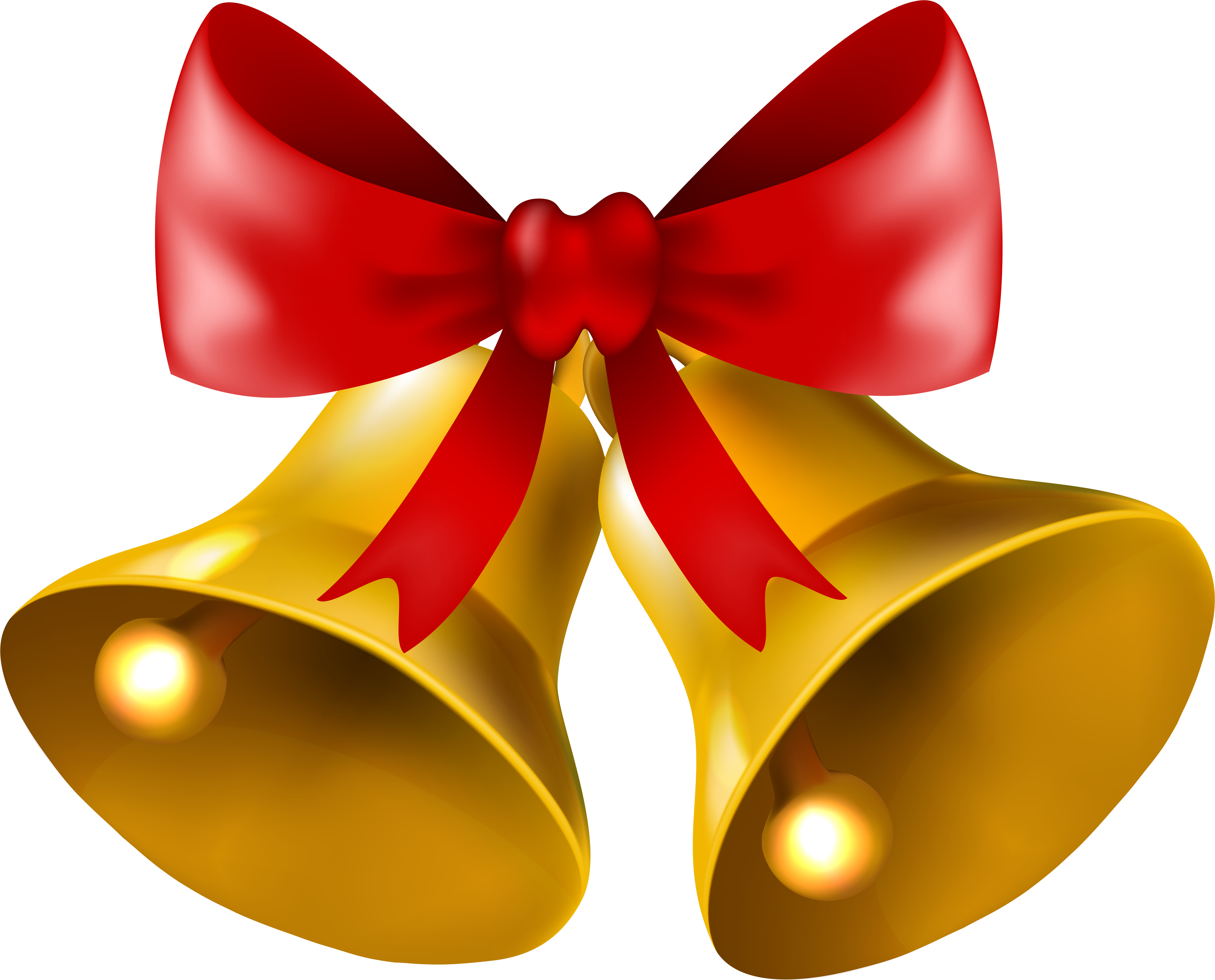 Free Clipart Bells - Png Download (8000x6479), Png Download