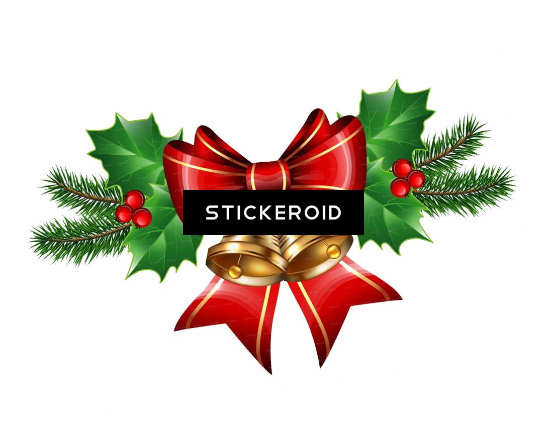 Christmas - Christmas Bell Transparent Clipart (1088x846), Png Download