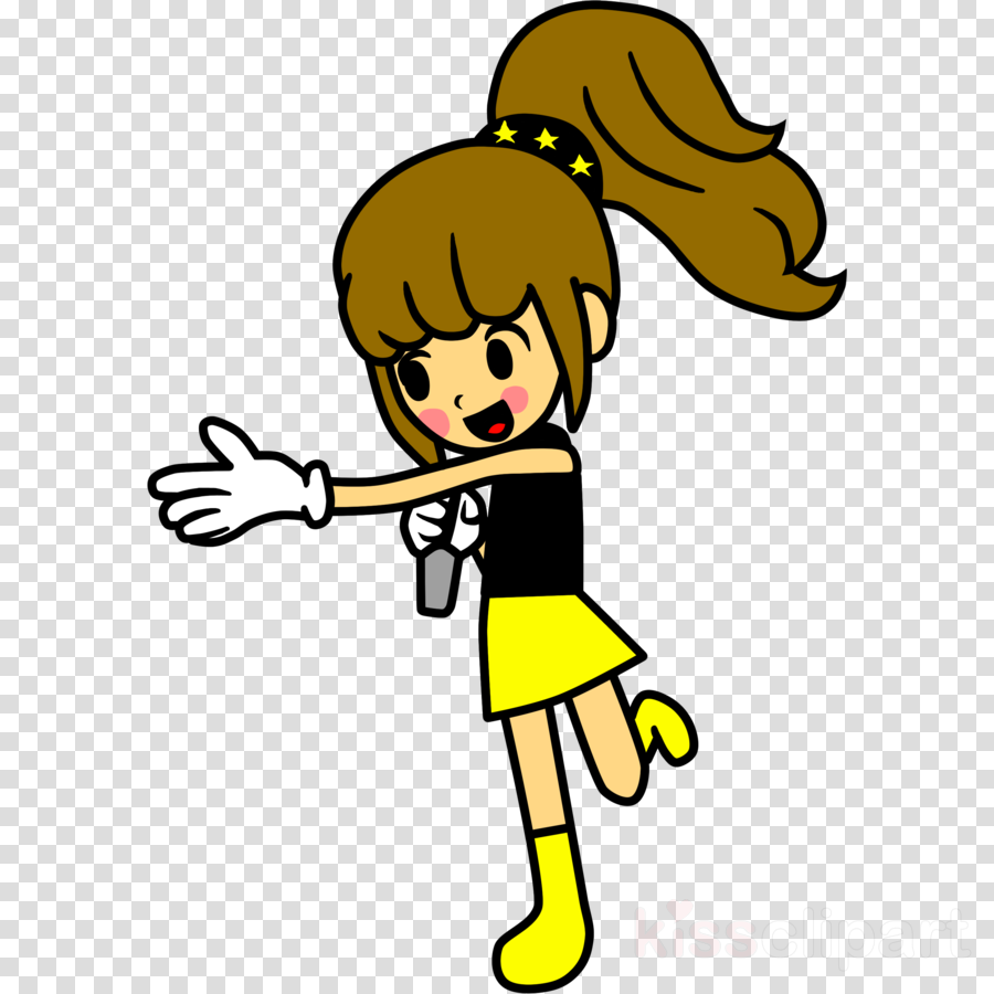 Download Pop Singer Clip Art Clipart Singing Clip Art - Clip Art - Png Download (900x900), Png Download