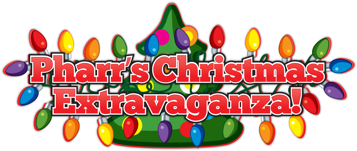 Pharr's Christmas Extravaganza The Pharr Family Of - Dallas Clipart (1150x495), Png Download