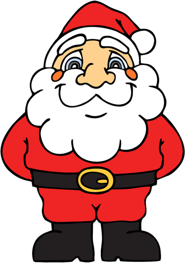 Little Santa Ringing A Christmas Bell - Christmas Day Clipart (639x883), Png Download