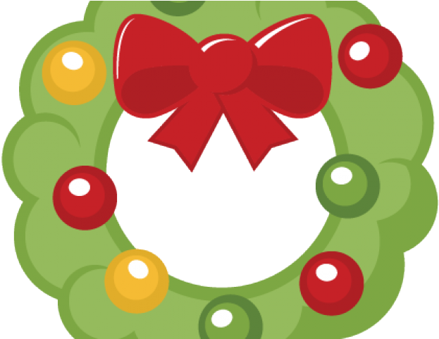 Christmas Wreath Clipart - Christmas Day - Png Download (640x480), Png Download