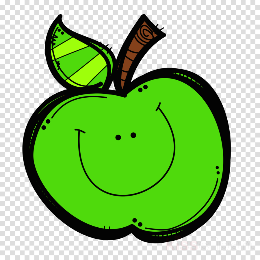 Manzana Melonheadz Clipart Apple Clip Art - School Apple Clip Art - Png Download (900x900), Png Download
