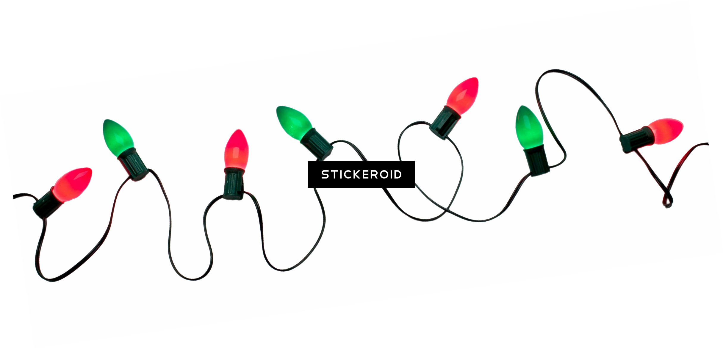 Christmas Lights - Alabama Broadcasters Association Clipart (2430x1173), Png Download