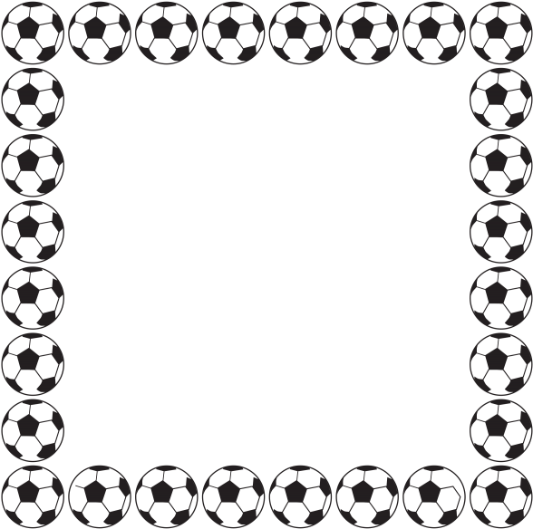 Download Free "football Border Clipart 1" Png Photo, Transparent Png (600x592), Png Download