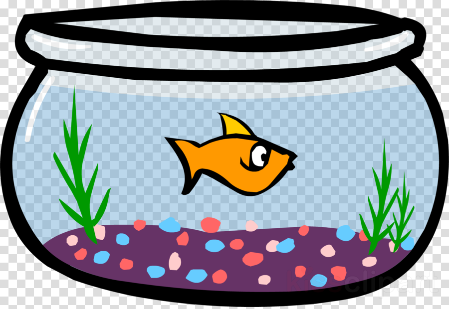 Download Gif Fish S Clipart Clip Art Fish Product Line - Goldfish In Bowl Clipart - Png Download (900x620), Png Download