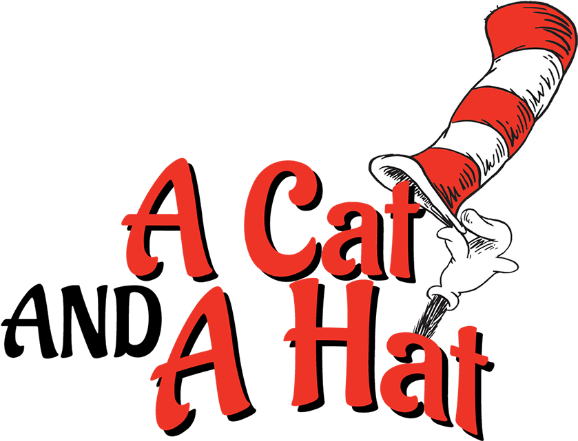 A Cat And A Hat - Hatful Of Seuss: Five Favorite Dr. Seuss Stories Clipart (900x693), Png Download