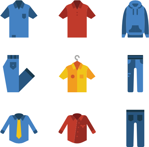 Svg Black And White Clothing Man Icons - Clothing Clipart (600x564), Png Download