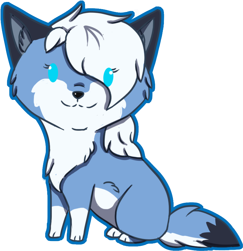 Blueskywolf Art Store - Cartoon Clipart (1000x1000), Png Download