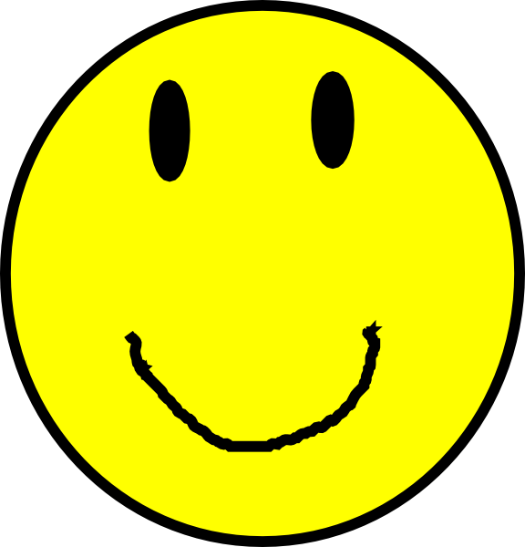 Smiley Clipart (576x600), Png Download