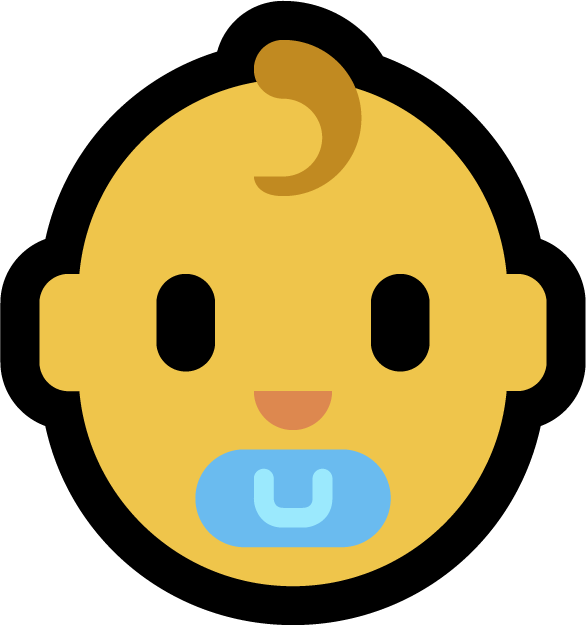 Emoji Baby No Background Clipart (586x625), Png Download