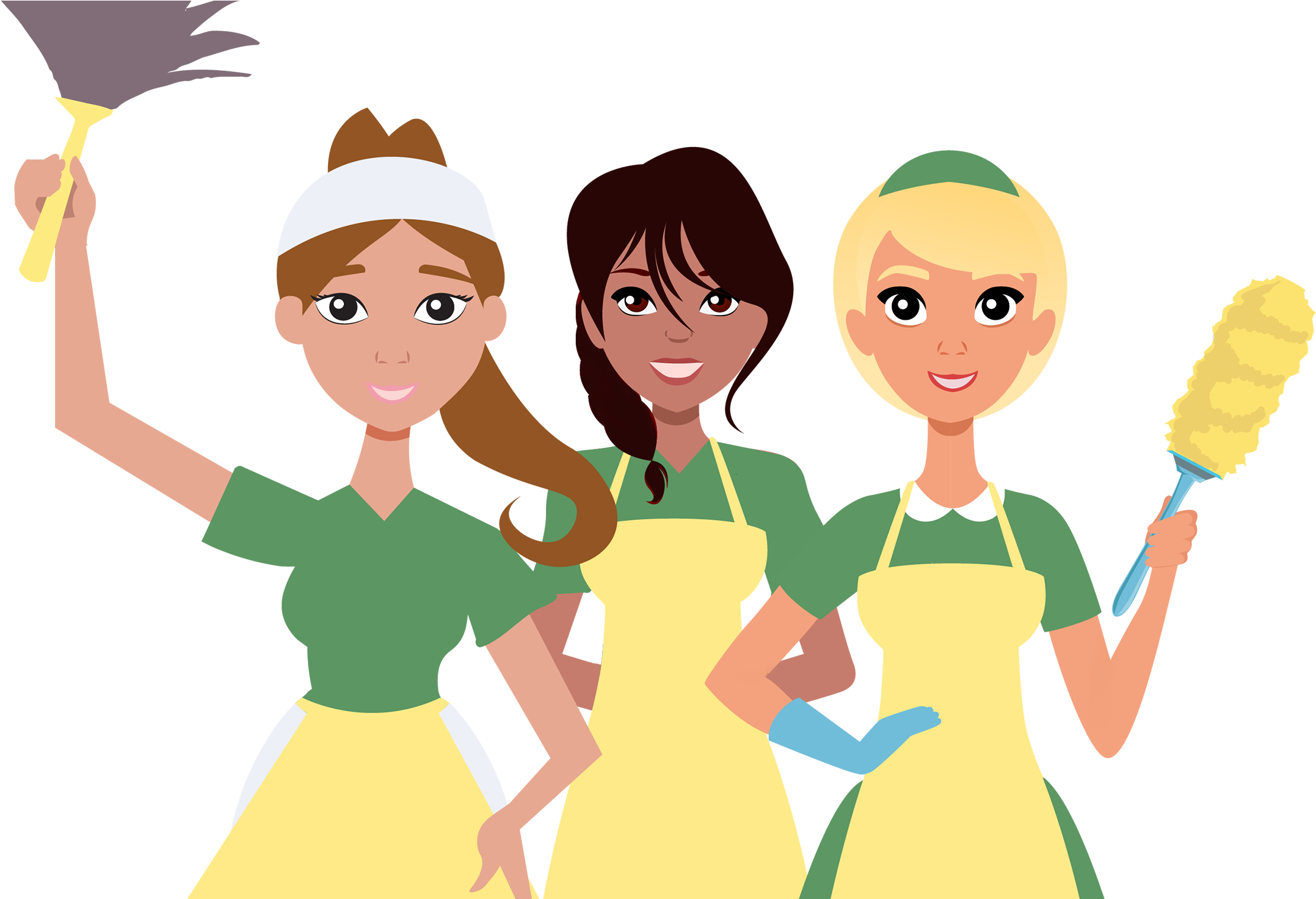 About Us - Cleaning Maids Clipart (2200x1472), Png Download