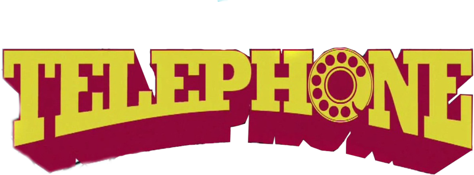 Dorinda Clip Lady Gaga Vector Royalty Free Download - Lady Gaga Telephone Logo - Png Download (1000x390), Png Download