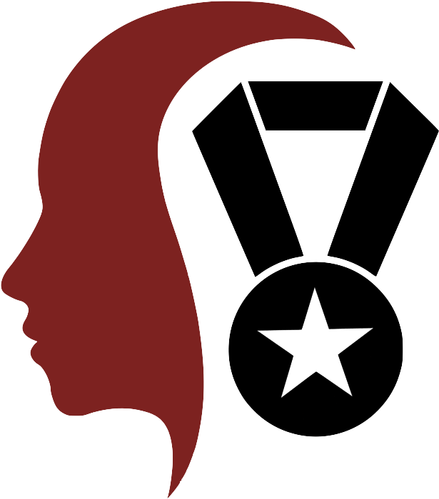 Being Your Best Self - Black Medal Clipart - Png Download (947x806), Png Download