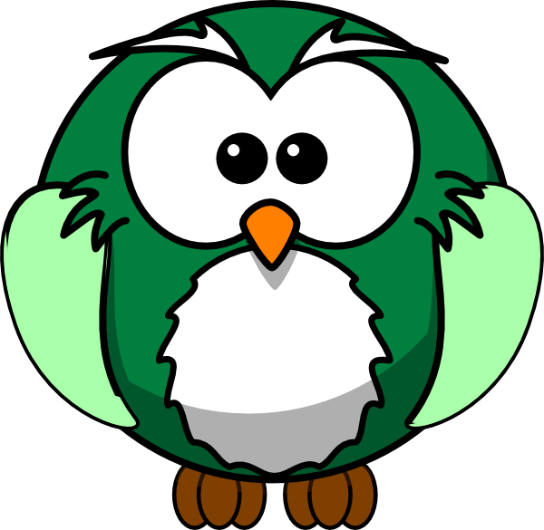 Cartoon Owl Shower Curtain Clipart (600x585), Png Download