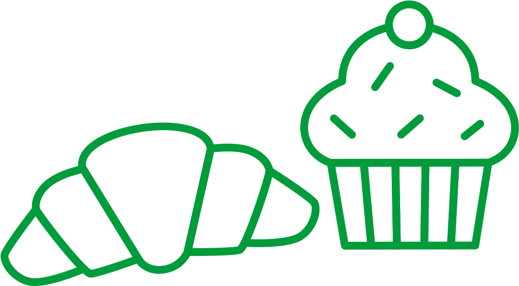 Bakery Clipart (2000x1115), Png Download