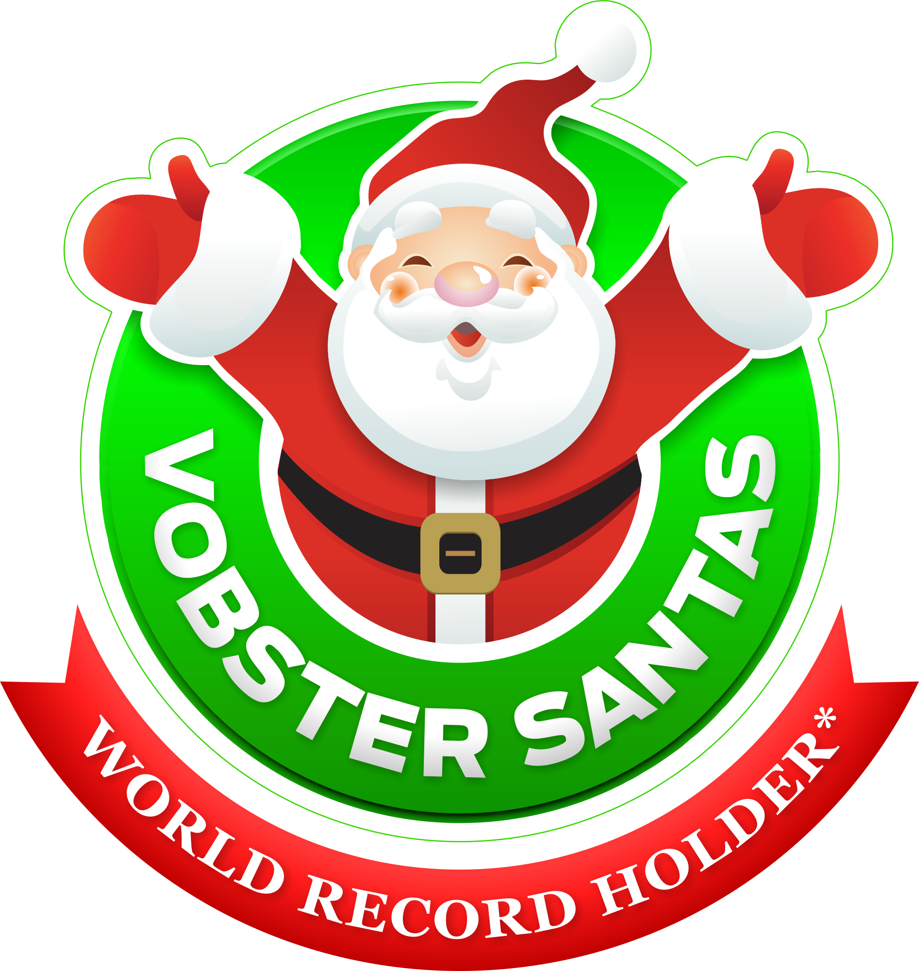 Santa Diver - Christmas Clipart (1893x2000), Png Download