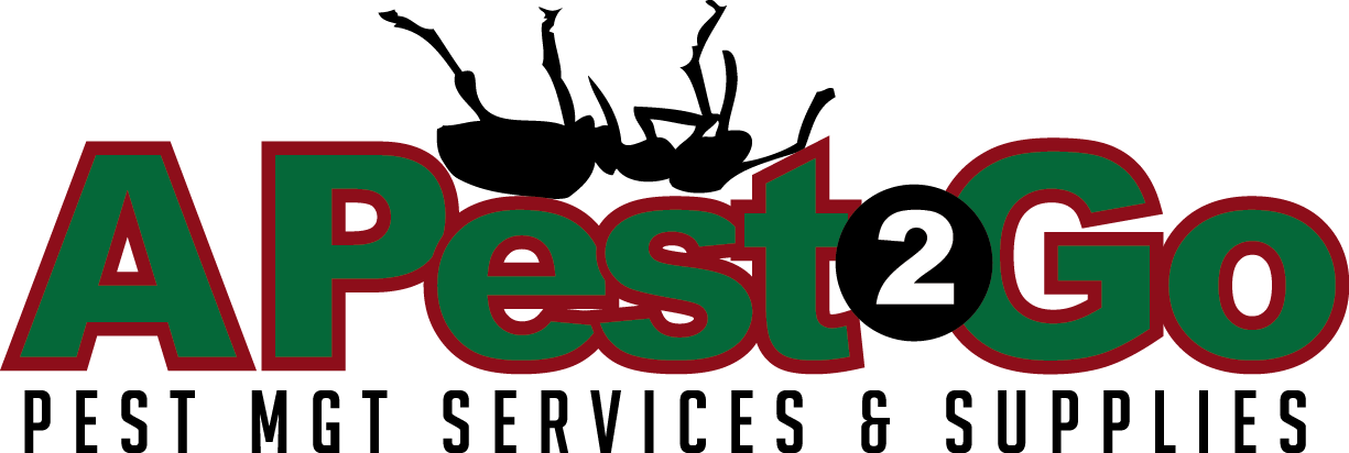 Business Logo For A Pest 2 Go Pest Management Services - A Pest 2 Go Pest Mgmt. Services Clipart (1225x412), Png Download