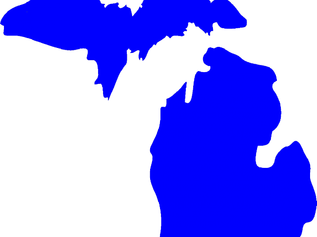 Michigan Cliparts - Michigan Logo - Png Download (640x480), Png Download