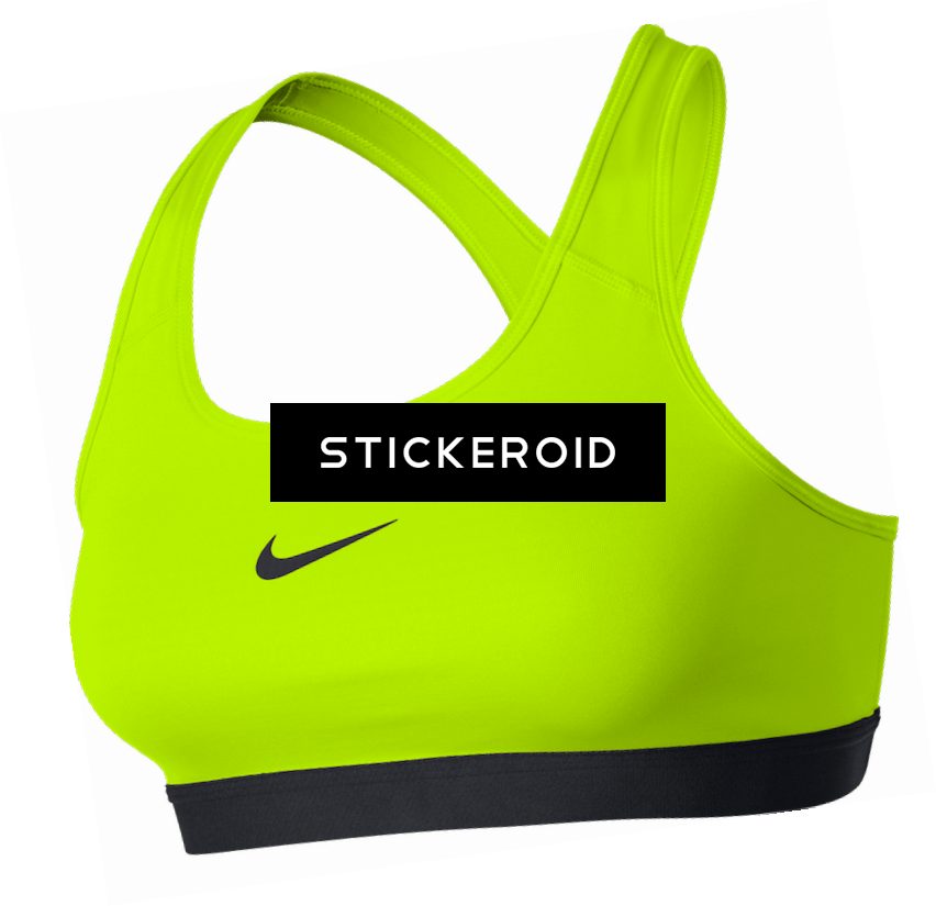 Nike Sports Bra - Brassiere Clipart (852x825), Png Download