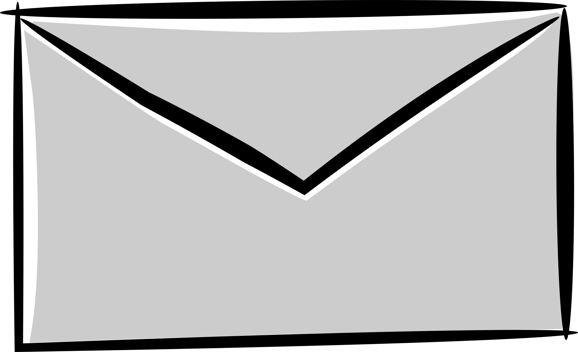 Paper Envelope Computer Icons Email - Envelope Clipart - Png Download (1230x750), Png Download