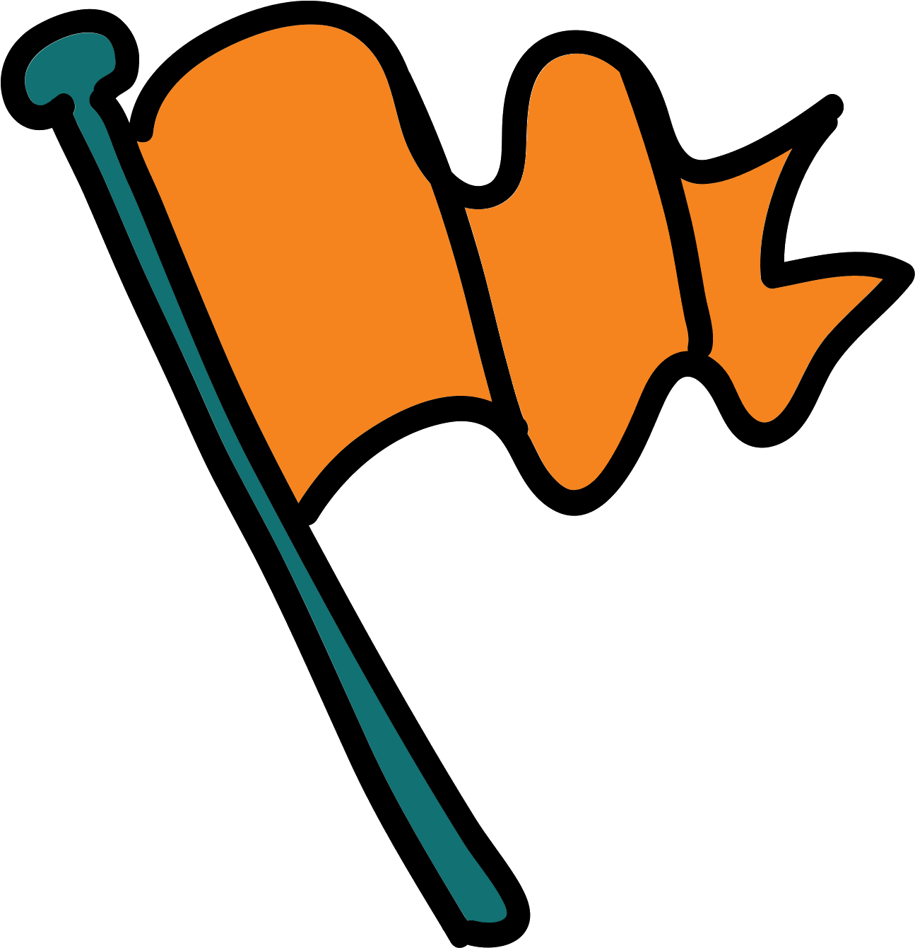 Drapeau 2 Icon - Vlajka Clipart (1600x1600), Png Download