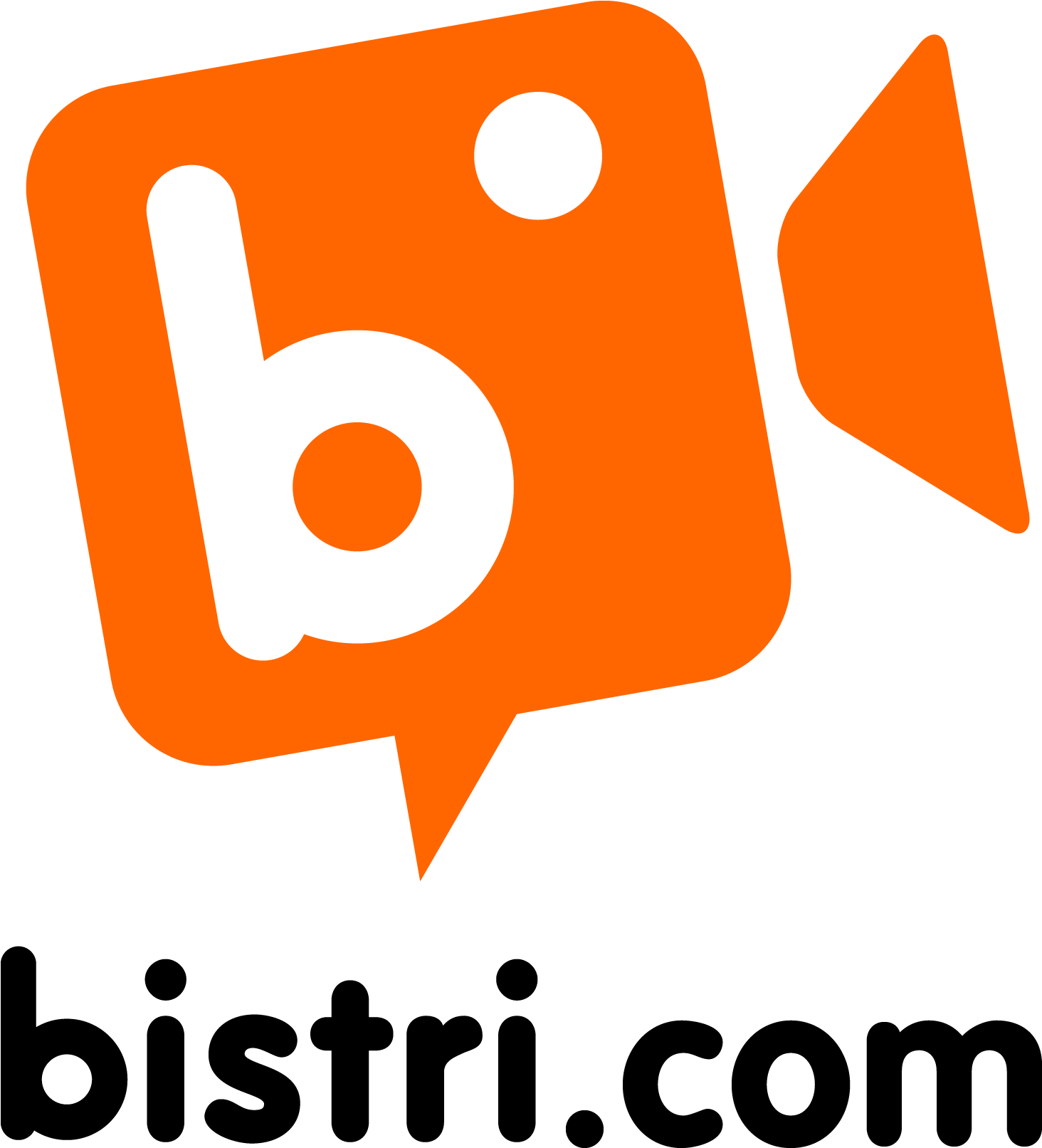 Le Service Français De Visioconférence Gratuit Accessible - Bistri Clipart (1483x1675), Png Download