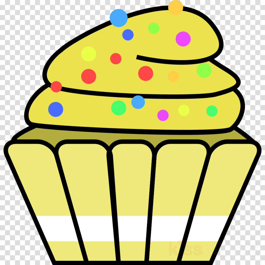 Download Yellow Cupcake Clipart Cupcake Clip Art Food - Sweet Food Clipart - Png Download (900x900), Png Download