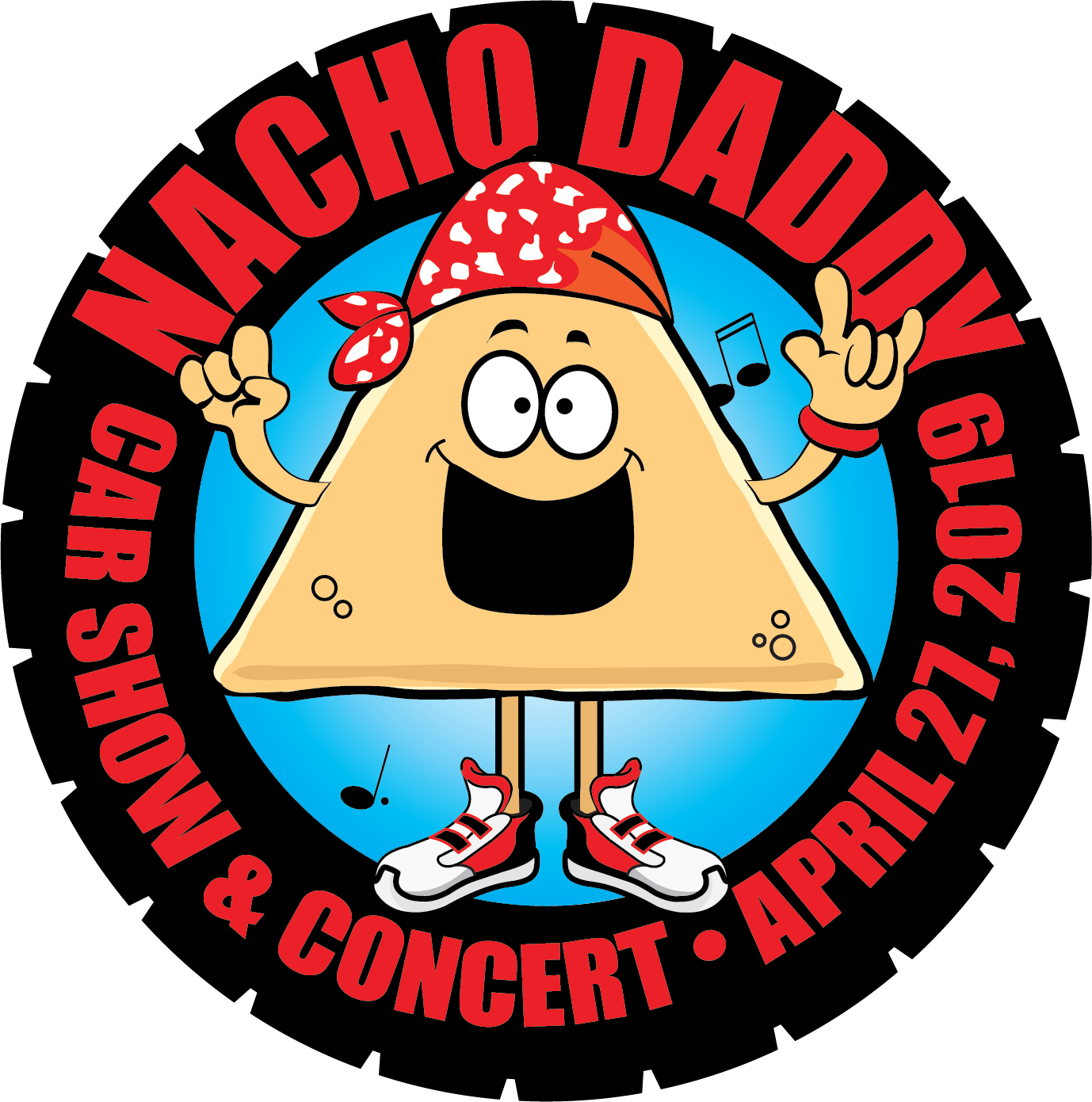Nacho Daddy Car Show & Concert Clipart (1378x1391), Png Download