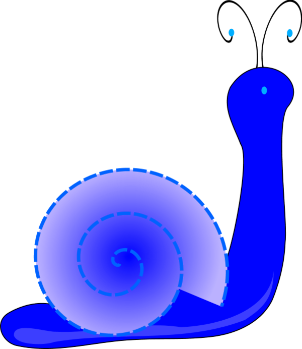 Small Snail Clip Art - Snail Clip Art - Png Download (600x692), Png Download
