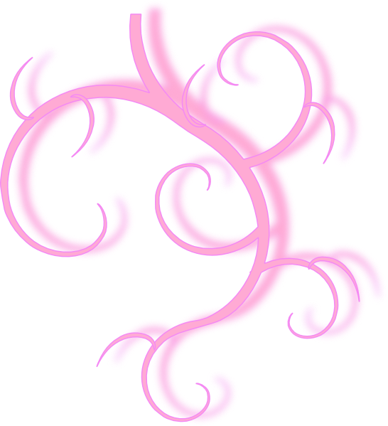 This Free Clip Arts Design Of Pink Swirl - Png Download (546x599), Png Download
